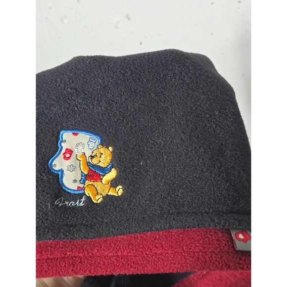 Disney Winnie The Pooh Embroidered Fleece Pom-Pom Beanie Hat Winter Warm Cozy - Picture 3 of 8